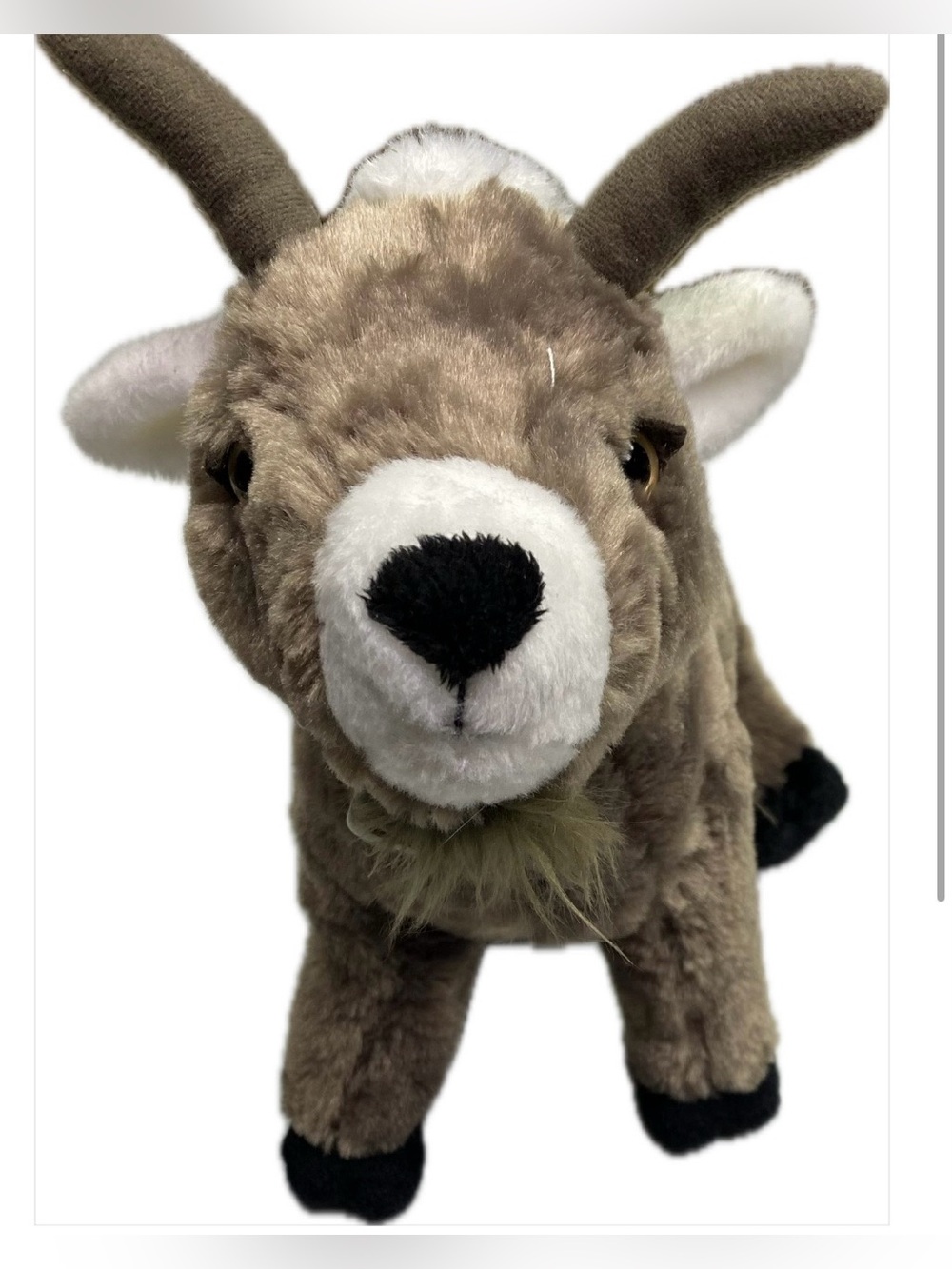 🐐 “Benny” the Goat – Goats on Roof Collectible – Floral Collar & Brass Bell - Picture 2 of 8